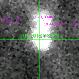 M33-013358.05 in filter V on MJD  59854.200