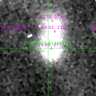 M33-013358.05 in filter V on MJD  59854.200