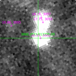M33-013358.05 in filter V on MJD  60261.120