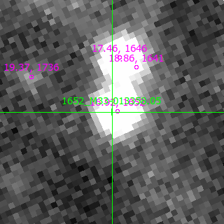 M33-013358.05 in filter V on MJD  60292.180