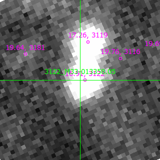 M33-013358.05 in filter V on MJD  60292.180