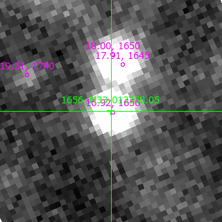 M33-013358.05 in filter V on MJD  60342.090
