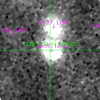 M33-013358.05 in filter V on MJD  60506.370