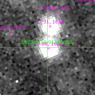 M33-013358.05 in filter V on MJD  60529.370