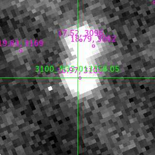 M33-013358.05 in filter V on MJD  60556.270