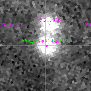 M33-013358.05 in filter V on MJD  60595.130