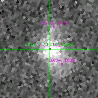 M33-013410.61 in filter B on MJD  57964.330