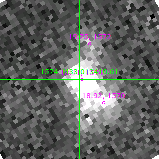 M33-013410.61 in filter B on MJD  59081.360