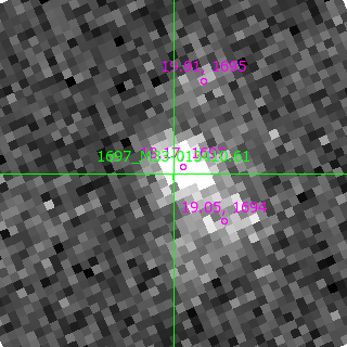 M33-013410.61 in filter B on MJD  60205.190