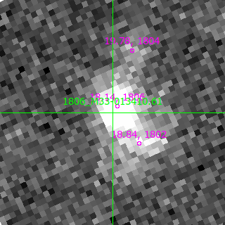M33-013410.61 in filter B on MJD  60290.230