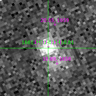 M33-013410.61 in filter B on MJD  60529.400