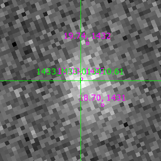 M33-013410.61 in filter B on MJD  60592.140