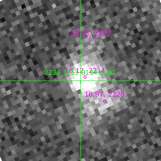 M33-013410.61 in filter V on MJD  60290.230