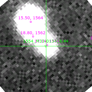 M33-013416.44 in filter B on MJD  58695.360
