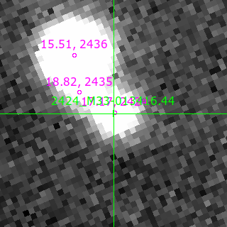 M33-013416.44 in filter B on MJD  60556.240