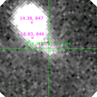 M33-013416.44 in filter I on MJD  58433.000