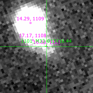 M33-013416.44 in filter I on MJD  60594.100