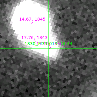 M33-013416.44 in filter R on MJD  57687.130