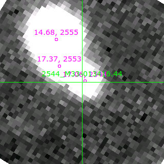 M33-013416.44 in filter R on MJD  58317.370