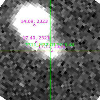 M33-013416.44 in filter R on MJD  58342.400