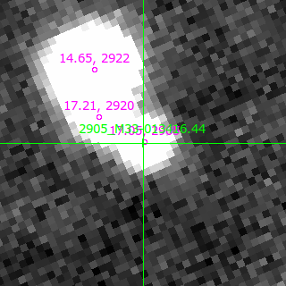 M33-013416.44 in filter R on MJD  60342.080