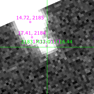 M33-013416.44 in filter R on MJD  60529.380