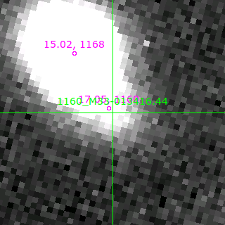 M33-013416.44 in filter V on MJD  57310.130