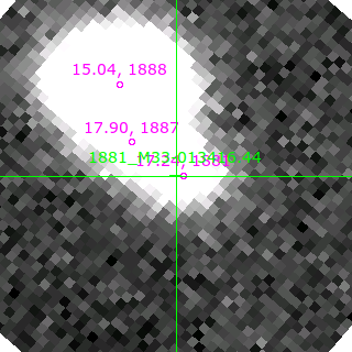 M33-013416.44 in filter V on MJD  58375.140