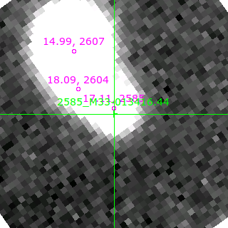 M33-013416.44 in filter V on MJD  58812.220