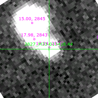 M33-013416.44 in filter V on MJD  58902.070