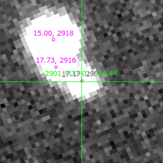 M33-013416.44 in filter V on MJD  60342.080