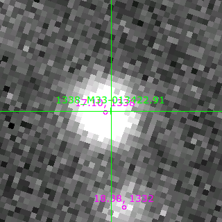 M33-013422.91 in filter B on MJD  57401.100