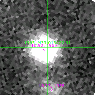 M33-013422.91 in filter B on MJD  58073.190