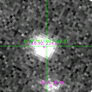 M33-013422.91 in filter B on MJD  58108.130