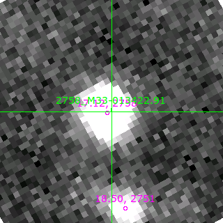 M33-013422.91 in filter B on MJD  59227.080