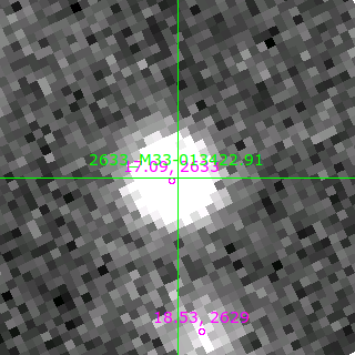 M33-013422.91 in filter B on MJD  59823.240
