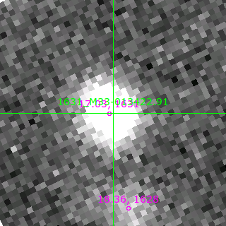 M33-013422.91 in filter B on MJD  59854.190