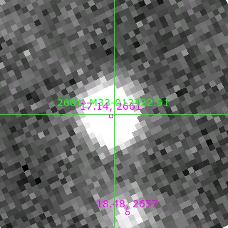 M33-013422.91 in filter B on MJD  59904.120