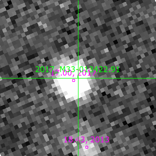 M33-013422.91 in filter B on MJD  60564.220