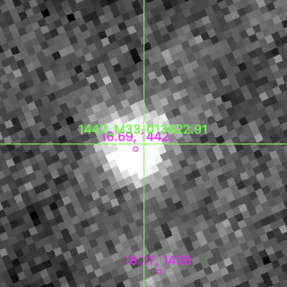 M33-013422.91 in filter I on MJD  60290.140
