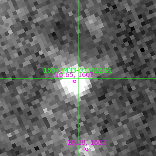 M33-013422.91 in filter I on MJD  60292.170