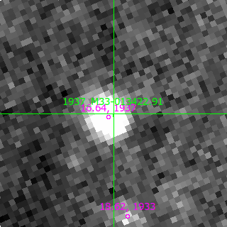 M33-013422.91 in filter I on MJD  60342.090
