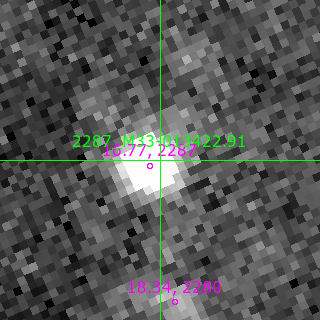 M33-013422.91 in filter I on MJD  60529.370