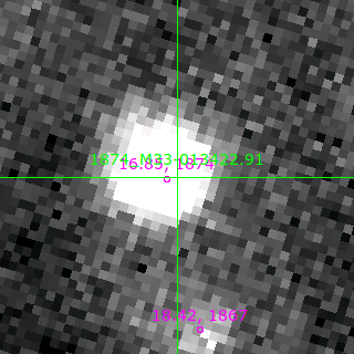 M33-013422.91 in filter R on MJD  57335.180