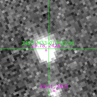 M33-013422.91 in filter R on MJD  60564.220