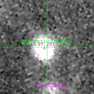 M33-013422.91 in filter R on MJD  60612.140