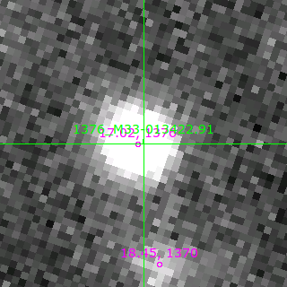 M33-013422.91 in filter V on MJD  57401.100