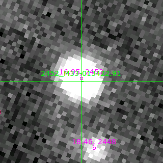 M33-013422.91 in filter V on MJD  57964.350