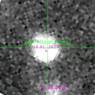 M33-013422.91 in filter V on MJD  58103.160