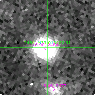 M33-013422.91 in filter V on MJD  58108.130